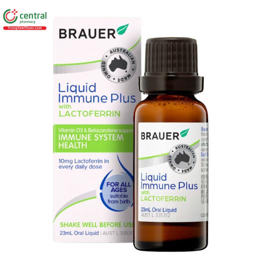 brauer liquid immune plus with lactoferrin F2163