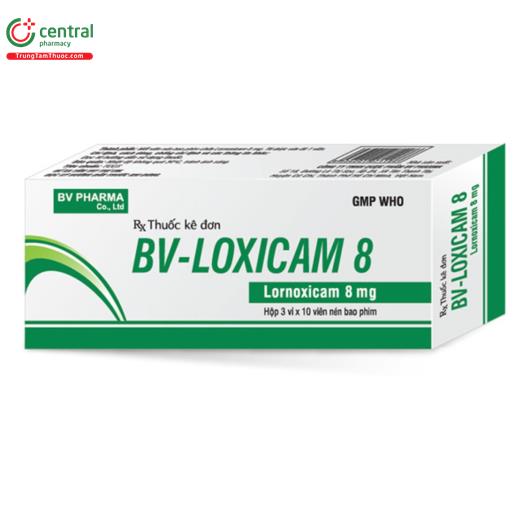 Thuốc BV-Loxicam 8mg giảm đau và chống viêm hiệu quả
