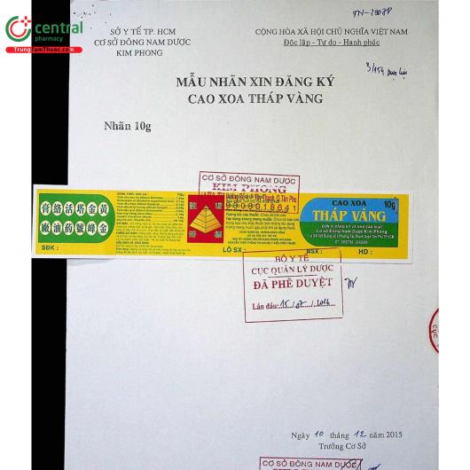 cao xoa thap vang 2 L4876