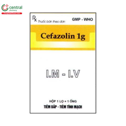 cefazolin 1g 1 F2156