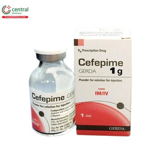 cefepime gerda 1g L4776