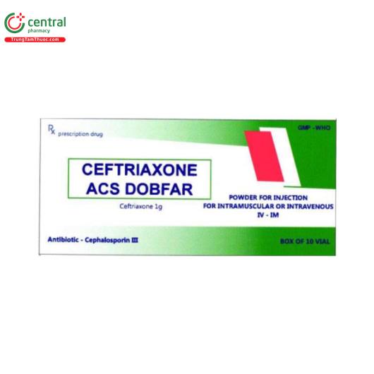 ceftriaxone acs dobfar 1 T8268