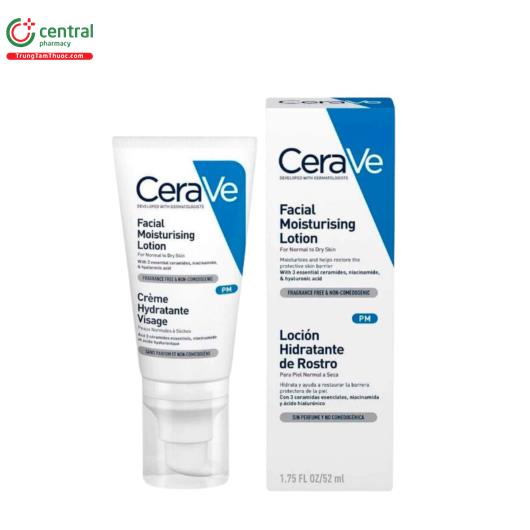 cerave facial moisturizing lotion pm 1 F2633