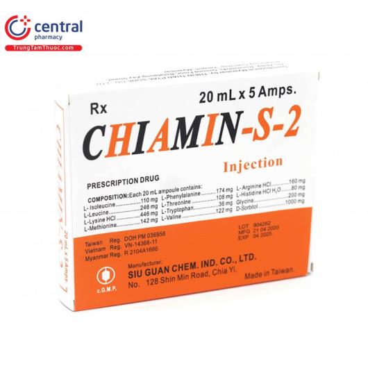 chiamin s2 20ml 3 L4320