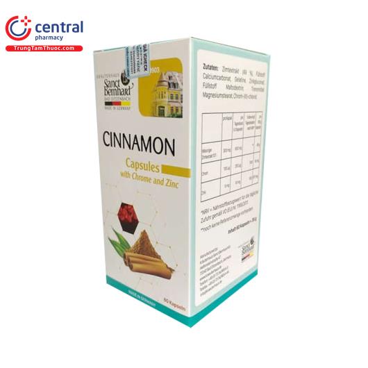 [CHÍNH HÃNG] Cinnamon capsules hỗ trợ kiểm soát đường huyết