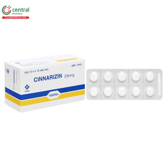 cinnarizin vidipha 25mg 1 K4314