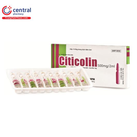 Citicolin 500 mg/2ml Danapha