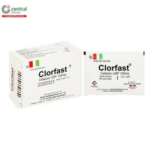 clorfast 125mg 1 U8030