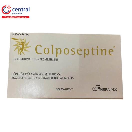[CHÍNH HÃNG] Thuốc Colposeptine trị các bệnh huyết trắng