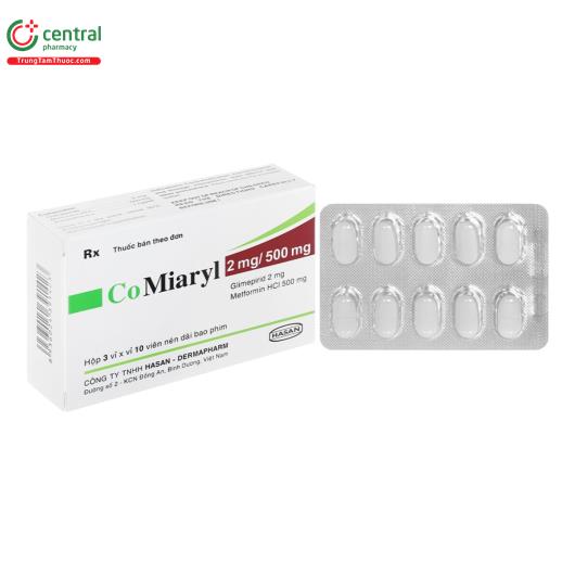 comiaryl 2mg 500mg 1 D1838