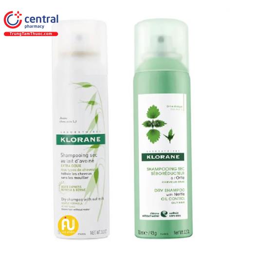 dau goi kho klorane dry shampoo 150ml 1 E2123