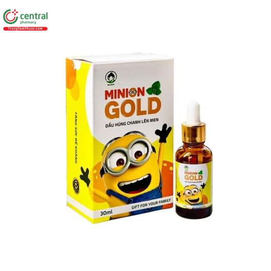 Dầu Húng Chanh Lên Men Minion Gold