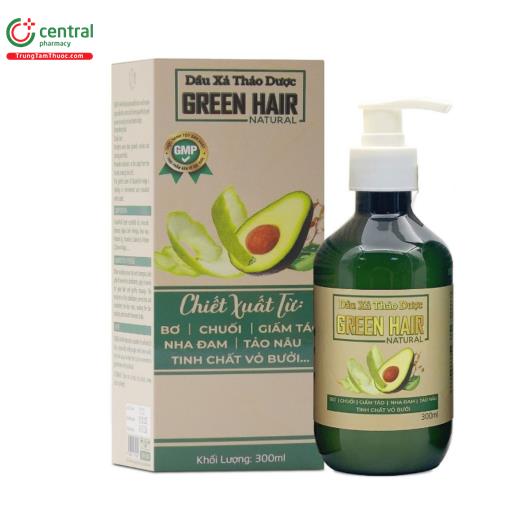 dau xa thao duoc green hair 300ml 1 B0460