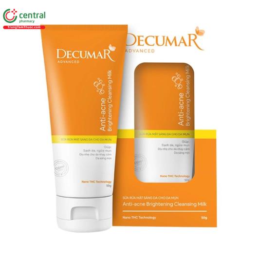 decumar advanced anti acne brightening cleansing milk 1 M5120