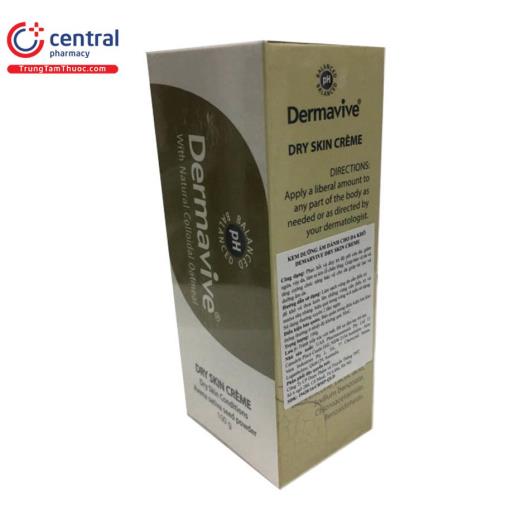 [CHÍNH HÃNG] Kem dưỡng Dermavive Dry Skin Creme 100g cấp ẩm cho da