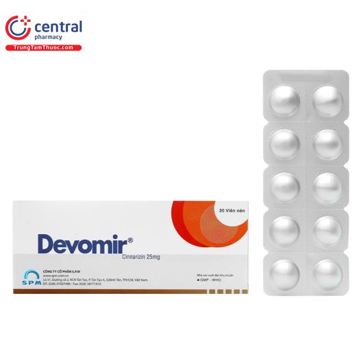 devomir 25mg 1 C1372