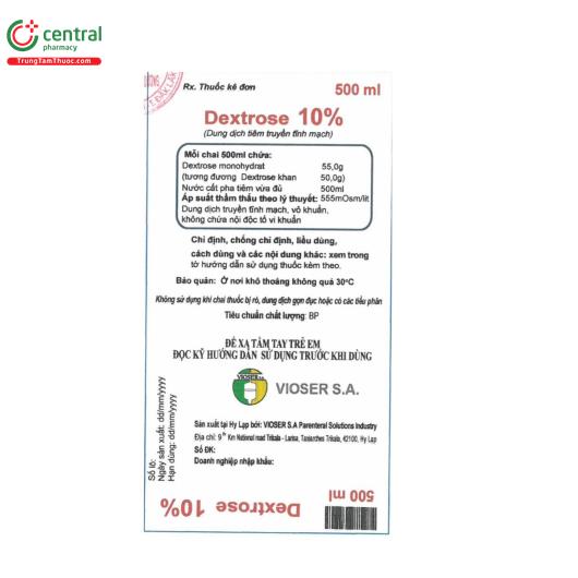 dextrose 10 1 V8707