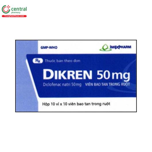 dikren 50mg 1 V8878
