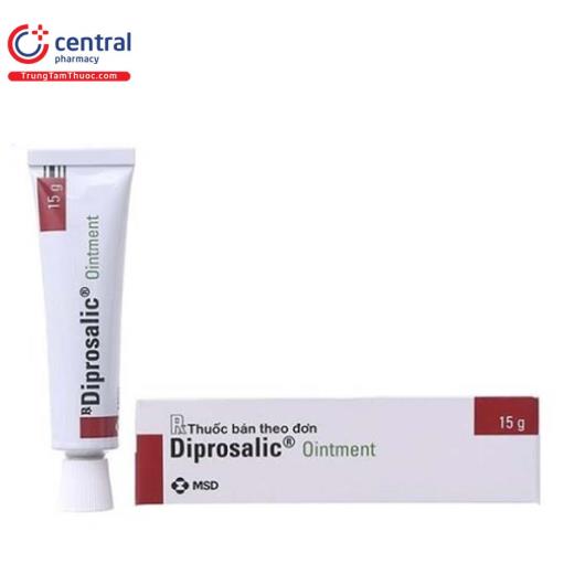 ChÍnh HÃng Thuốc Diprosalic Ointment 15g Trị Vảy Nến Chàm