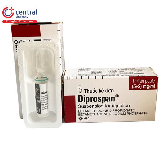 Thuốc Diprospan 1ml: tác dụng, cách dùng và lưu ý sử dụng