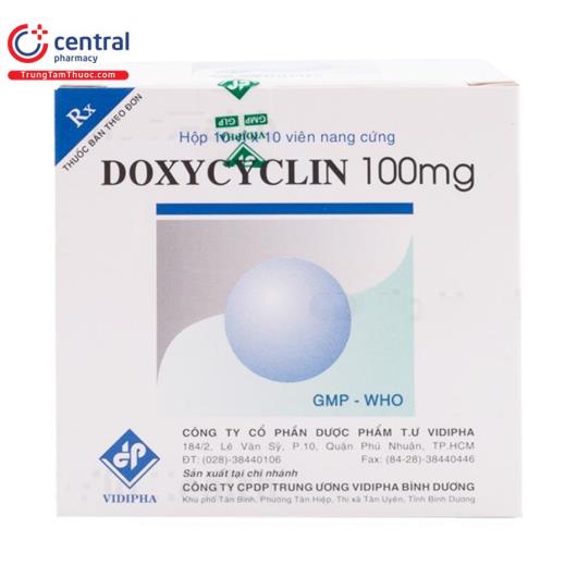 doxycyclin 100mg vidipha 5 Q6611