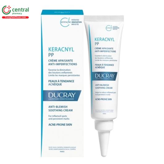 ducray keracnyl pp anti blemish soothing cream 1 A0738