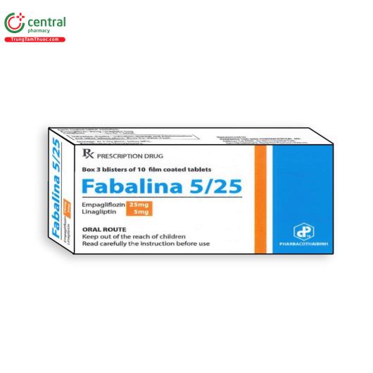 Thuốc Fabalina 5/25 kiểm soát đường huyết ở bệnh nhân đái tháo đường týp 2