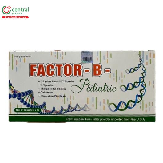 Factor B Pediatric 