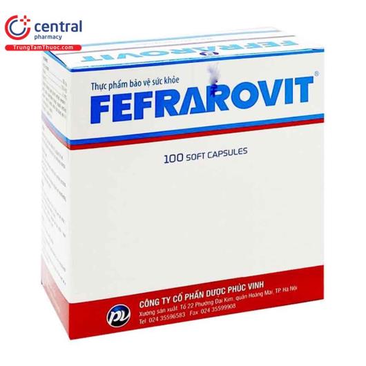 [CHÍNH HÃNG] Thuốc Fefrarovit: Giải pháp điều trị thiếu máu hiệu quả