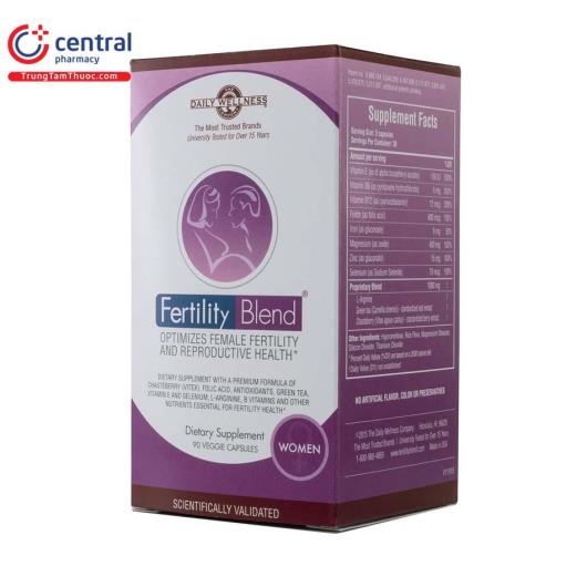 [CHÍNH HÃNG] Thuốc Fertility Blend Giúp tăng khả năng thụ thai