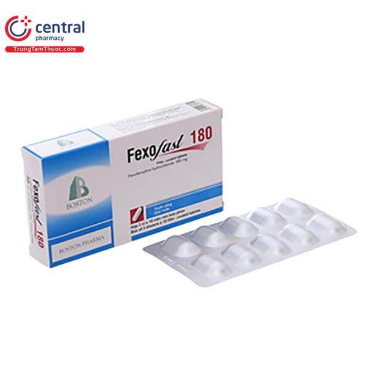 [CHÍNH HÃNG] Thuốc Fexofast 180 - Thuốc chống dị ứng của Boston
