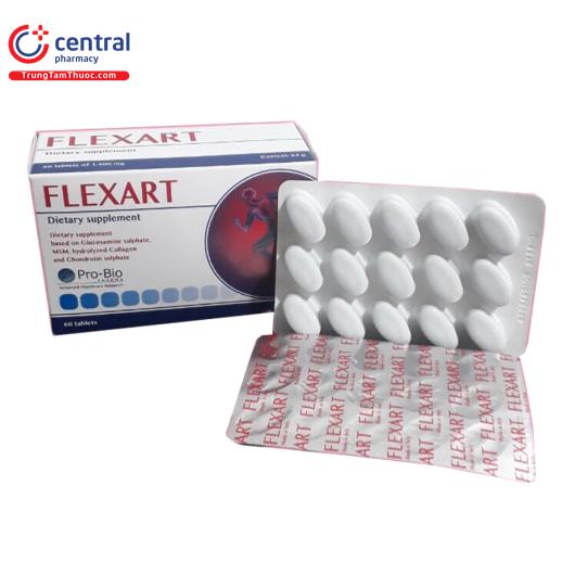 [CHÍNH HÃNG] Thuốc Flexart bảo vệ sụn và xương khớp vững chắc