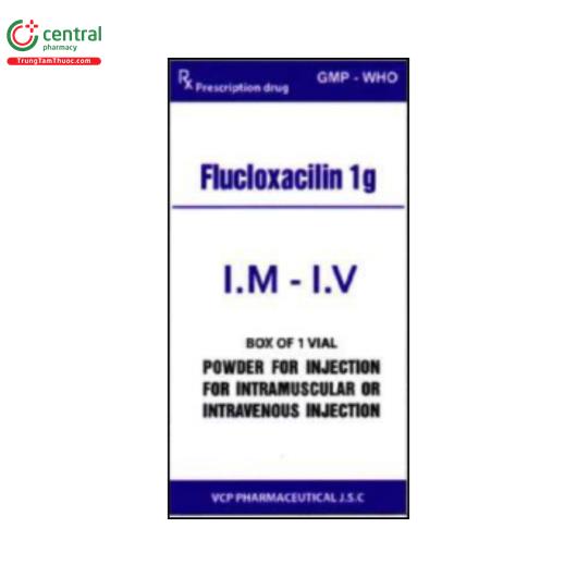 flucloxacilin 1g 1 V8730
