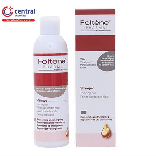 foltene pharma shampoo women thinning hair 200ml 1 M5158