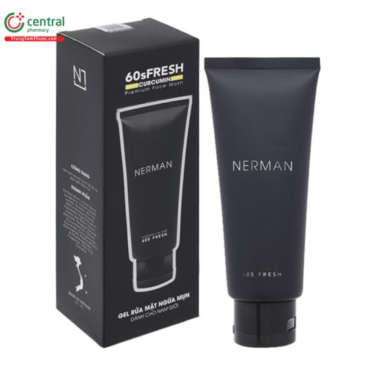 gel rua mat nerman nano curcumin 60s fresh 100ml 1 J3271