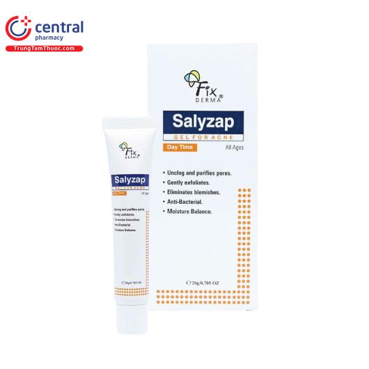 gel tri mun fixderma salyzap gel for acne ban ngay 20g 1 G2381