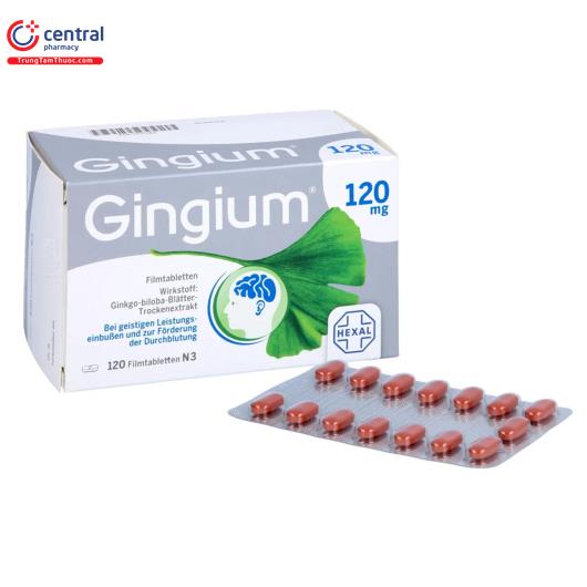 gingium 120mg 8 T7418