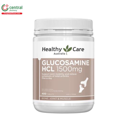 glucosamine hcl 1500mg healthy care 1 G2440