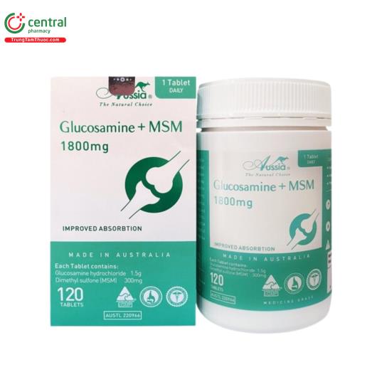 glucosamine msm 1800mg aussia 1 M5441