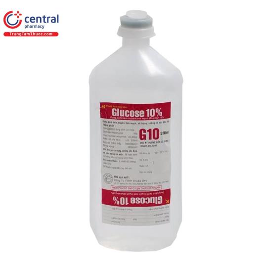 Thuốc Glucose 10 500ml Otsuka Bổ Sung Nước điện Giải Cho Cơ Thể