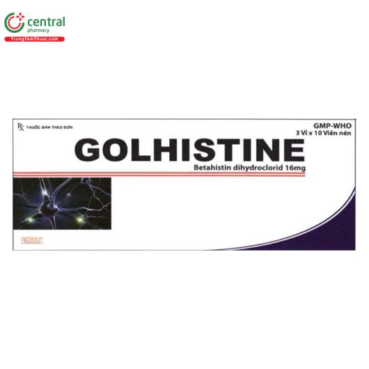 golhistine 16mg T8505
