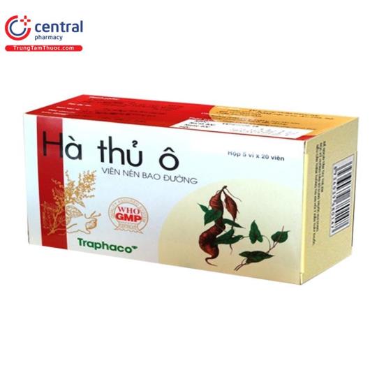 [CHÍNH HÃNG] Thuốc Hà Thủ Ô Traphaco: tác dụng, cách dùng, lưu ý