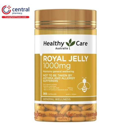 healthy care royal jelly 1000mg 1 B0312