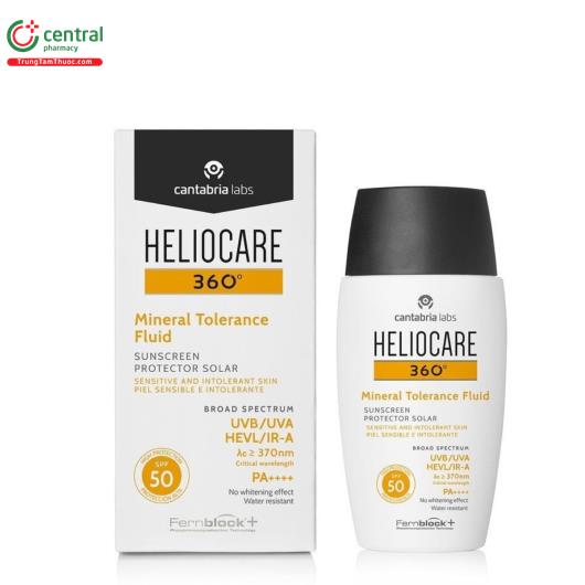 heliocare 360 mineral tolerance fluid spf 50 1 F2771