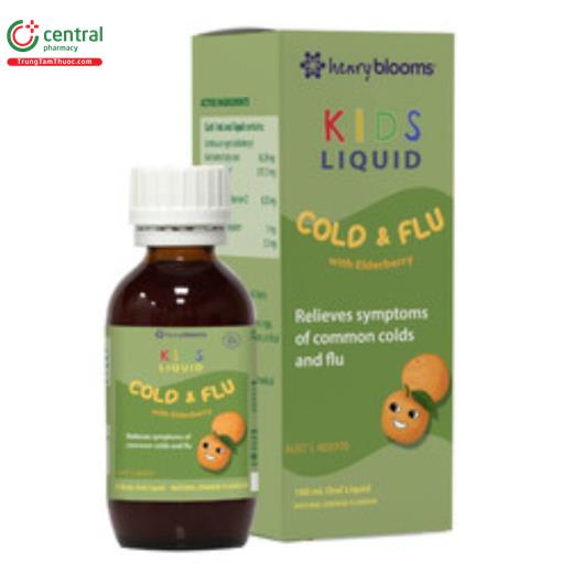 henry blooms kids liquid cold and flu 2 S7383