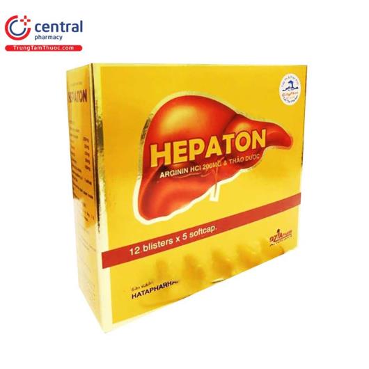 [CHÍNH HÃNG] Thuốc Hepaton - Thuốc điều trị rối loan chức năng gan