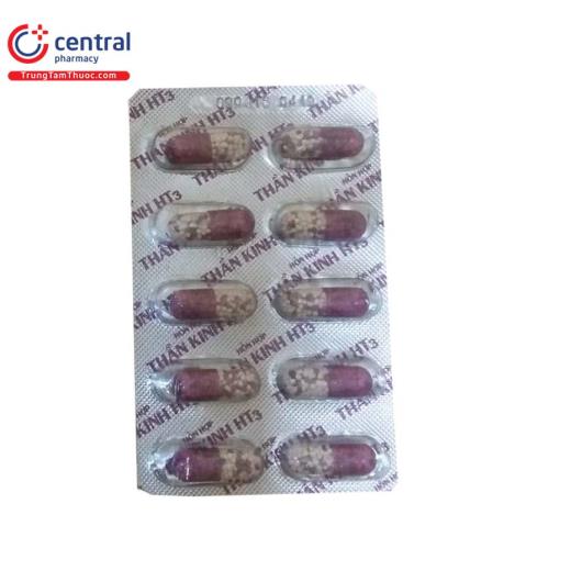 Thuốc hỗn hợp Thần kinh HT3: trị đau dây thần kinh, đau cơ khớp