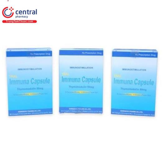 [CHÍNH HÃNG] Thuốc Immuna Capsule tăng sức đề kháng cho cơ thể