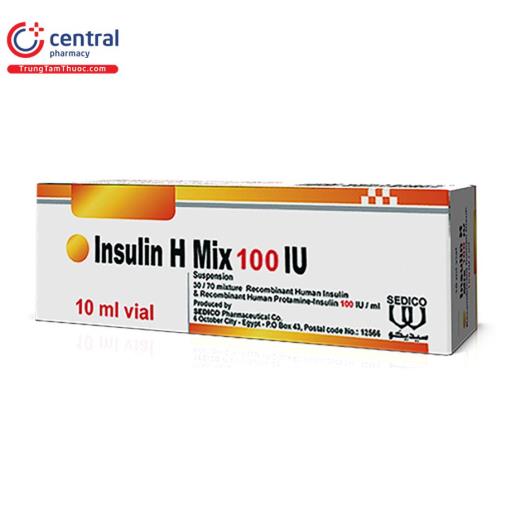 insulin h mix 100 iu 1 U8622