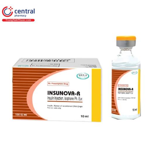Thuốc Insunova-R - Bổ sung Insulin cho bệnh nhân tiểu đường tuyp I